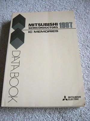 Mitsubishi Semiconductors IC Memories Databook - 1987