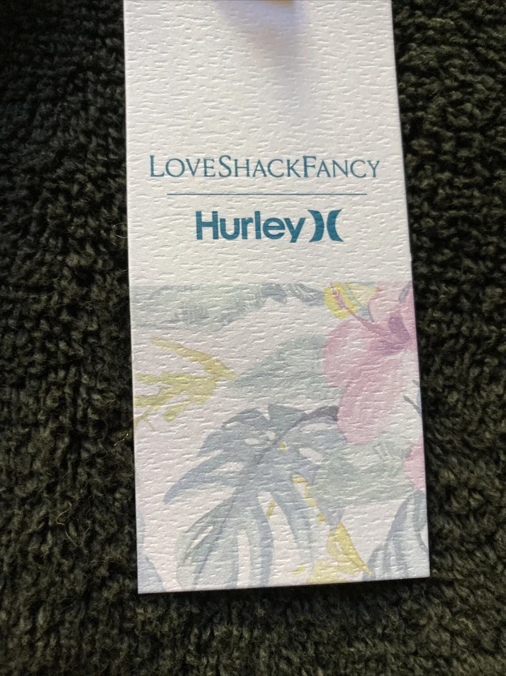 LoveShackFancy X Hurley Hibisco Hawaiano Descarado Una Pieza Nuevo con Etiquetas Para Mujer Talla S” Foto 4 de 4