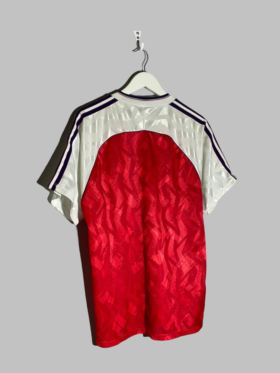 Arsenal Fc Adidas 1990/91 League Champions Vintage Football