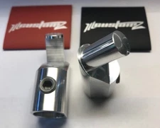   ILL Customz 1/0 to 1/0 AWG 0 Gauge Amp Input Reducers Power/Ground Angled 