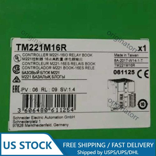 1PC New Schneider TM221M16R PLC Programmable Controller Fast Shipping