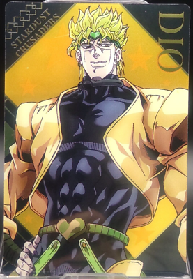 Dio Brando World Jojo Bizarre Adventure Stardust Crusaders TCG