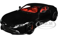 2019 ASTON MARTIN VANTAGE (RHD) JET BLACK 1/18 MODEL CAR BY AUTOART 70275