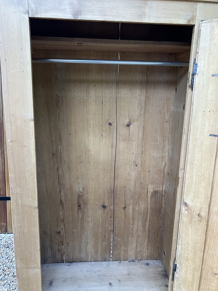 Lovely Antique Old Pine Wardrobe eBay