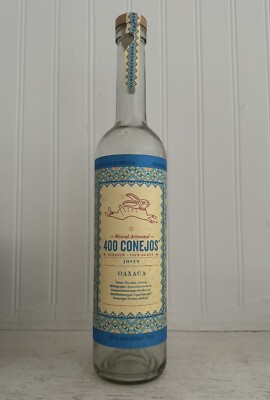 400 Conejos Mezcal Tequila Joven Bottle ~ Empty | eBay