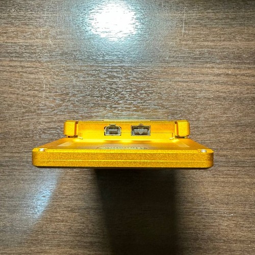 GBA SP Unhinged AGS 101 • Slim Edition IPS v3 LED • Gameboy Advance GOLD Case - Picture 7 of 10