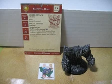 =Dungeons and Dragons D&D WAR DRUMS Elemental Wall 6/60 with card=