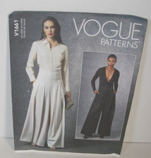 Vogue Patterns 1661 Raised Waistline, Flared ...