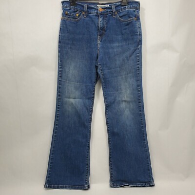 Levis 512 Red Tab Womens Perfectly Slimming Boot Cut Jeans Size 10 Short