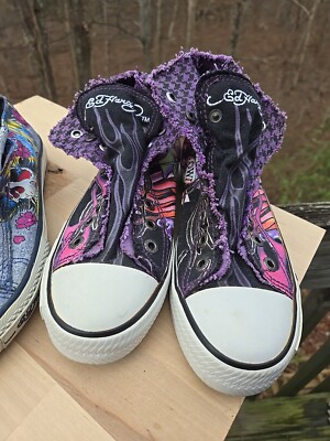 Ed Hardy Shoes Us Size Womens Pair Punk Style