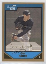 2007 Bowman Prospects Gold Greg Smith #BP85 0v7