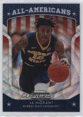 2019 Prizm Draft Picks All-Americans Blue Wave /299 Ja Morant #44 Rookie RC 4f5