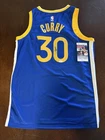 Stephen Curry Signed Authentic Nike Warriors Jersey Autograph NBA JSA COA Steph