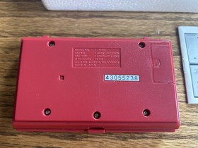 Nintendo SAFE BUSTER boxed GAME & WATCH Box Instructions