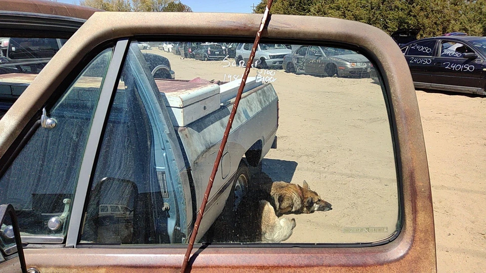 1978-1993 Dodge Ram W150 Driver porta janela frontal esquerda vidro fabricante de equipamento original 4160617 - Imagem 2 de 4