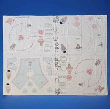 Daisy Kingdom Children  s Girl  Doll Collars Fabric Panel Honey Bunny Easter EUC