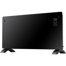 Wessex Glass Panel Corded Electric Freestanding/Wall Mounted Heater 2000W