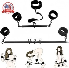 Spreader Bar Sex 2 Pieces Toys Restraints with Wrist Ankle Neck Collar for Women