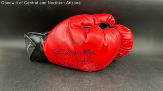 Signed Isaac Dogboe Protocol Brand All in One Boxing Gloves