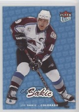 2006-07 Fleer Ultra Ice Medallion /100 Joe Sakic #49 HOF 0m0