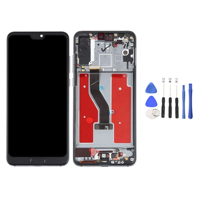 Für Huawei P20 Pro CLT-L29 LCD Display (OLED) Rahmen Touchscreen Bildschirm
