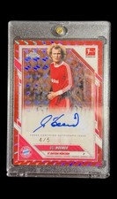 Uli Hoeneß Chrome Bundesliga 2025/26 Red /5 Auto