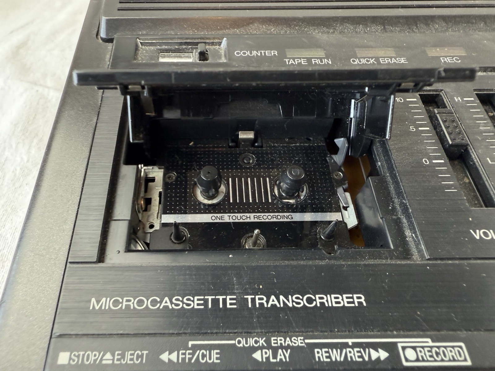 Panasonic RR-930 Black Microcassette Transcriber, TESTED