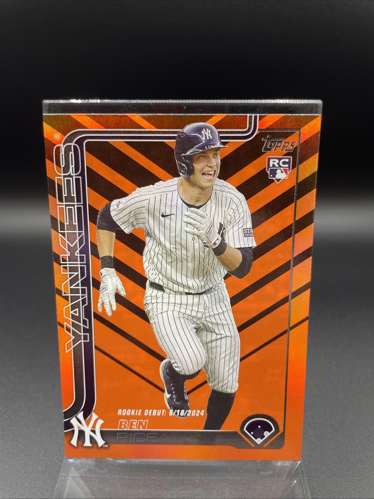 2025 Topps Update Series - Rookie Debut Ben Rice #US25 Holiday (RC)