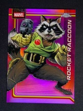 2026 Topps Chrome Marvel Comics Rocket Raccoon #98 Pink Refractor /250