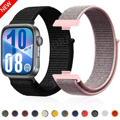 For Huawei Watch Fit 4/Fit 5Pro/Fit 3 Sport Nylon Watch Strap Watchband Bracelet