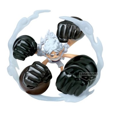 Banpresto One Piece Affe D.Luftiger Gear 5 Gum-Gum Dawn Gatling World Spezial