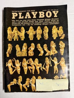Playboy Magazine March 1973