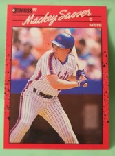 Mackey Sasser - New York Mets - 1990 Donruss #471