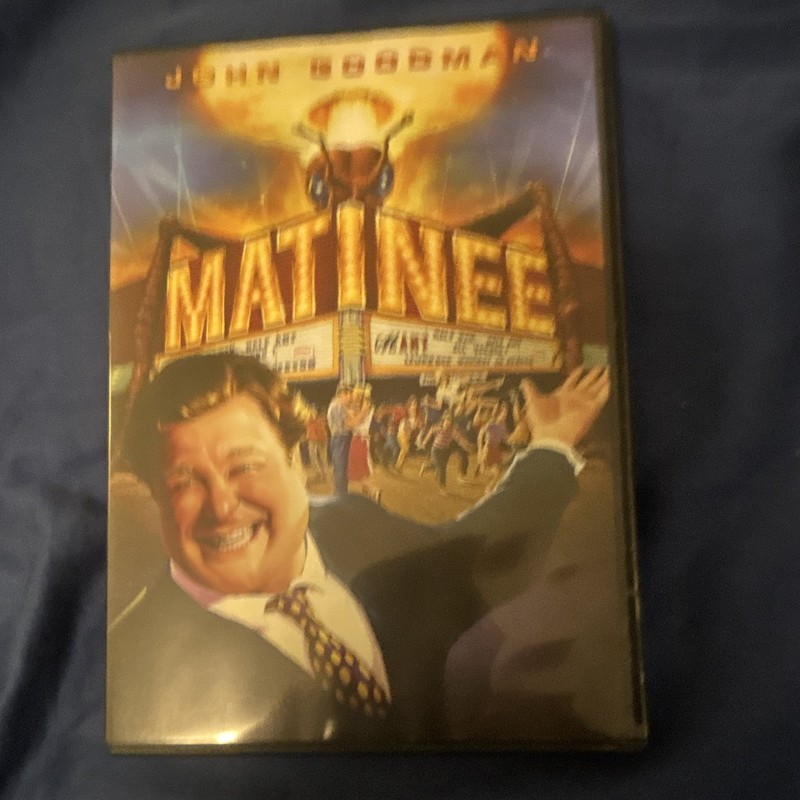 Matinee DVD Widescreen Tall DVD Case English PG Comedy John Goodman Joe Dante