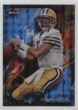 2024 Topps Finest Common Blue Geometric Refractor 94/99 Don Majkowski #27 19l7