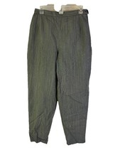 Vintage 90s Pendleton Womens 12 Petite Virgin Wool High Rise Dress Pants Slacks