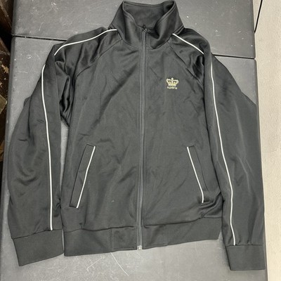 Supreme Jacket Mens L Tricot Track Full Zip Black 2024 SS24 Script