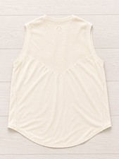 Varley Women's Morro Athletic Tank Top Sleeveless Gym White S/M