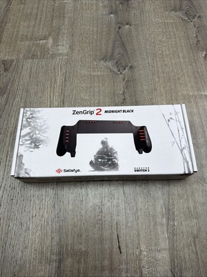 #ad Satisfye ZenGrip 2 Midnight Black Ergonomic Grip for Nintendo Switch 2 Console $32.99