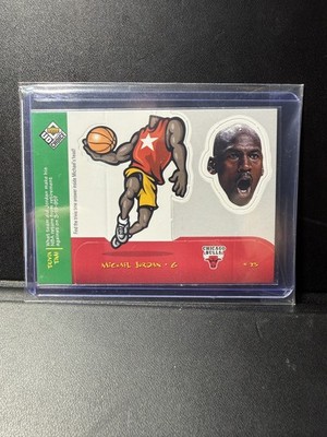 1998-99 Upper Deck UD Choice Mini Bobbing Heads Michael Jordan #30 Chicago Bulls