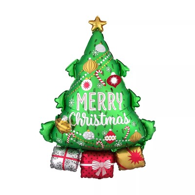 Folienballon Tannenbaum Luftballon Weihnachts Baum Deko Weihnachten Geschenke