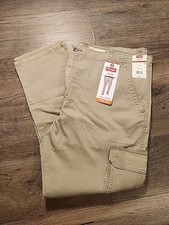 Wrangler Five Star Premium Regular Taper Size 42x30 Tan Stretch NWT.