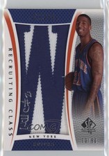 2007-08 SP Authentic City Name 3/50 Wilson Chandler #RC-WC Patch Auto 7n6
