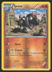 Tyrunt 61/111 XY Furious Fists Reverse Holo