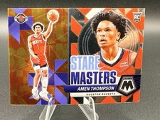 2023-24 Panini Mosaic #19 Amen Thompson Stare Masters