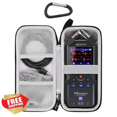 worfty for Zoom H4essential 4-Track Handy Recorder (2024 Model) Carrying Stor...