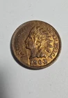 1903 Unc Indian Head Cent Penny Full LIBERTY with 4 Diamonds WOODY Looks