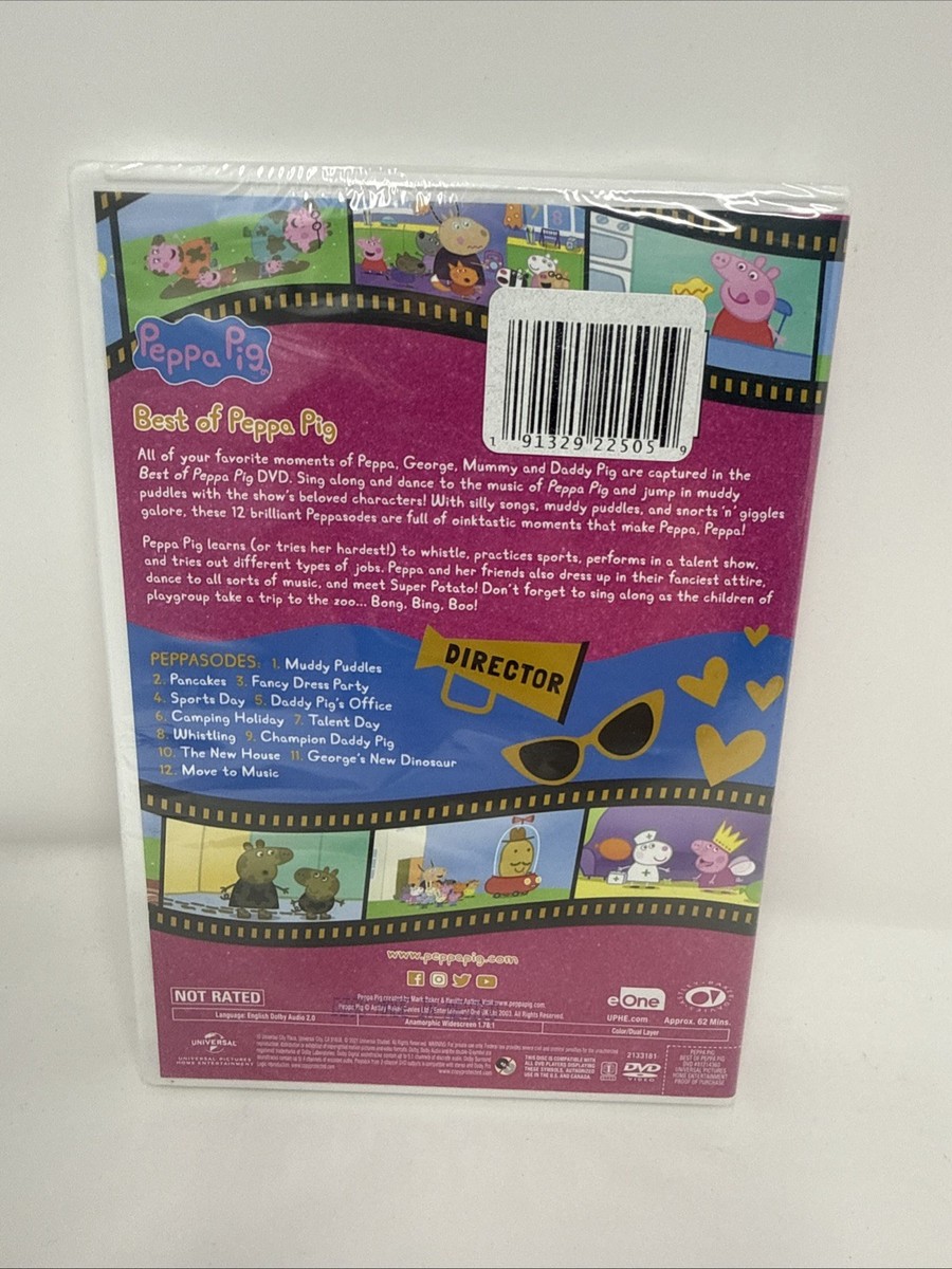 Peppa Pig: Best of Peppa Pig (DVD, 2021) Brand New Sealed