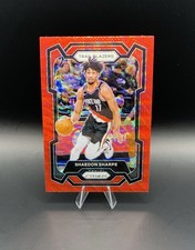 Shaedon Sharpe - Ruby Wave Prizm #104 - 2023-24 Panini Prizm