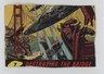 1962 Topps Bubbles Mars Attacks! Destroying the Bridge #7 rs